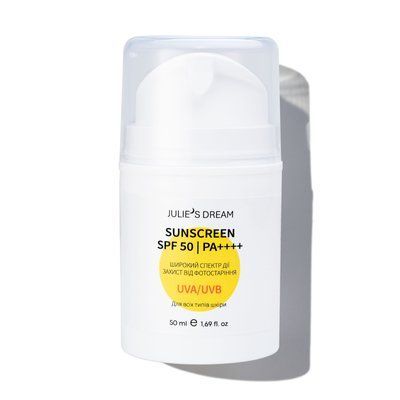 Sunscreen SPF 50 &mdash; щоденний захист шкіри широкого спектра UVA/UVB Protection SPF50 фото