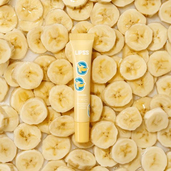 Banana Lipper spf 20 з церамідами  &mdash;  ніжно-рожевий відтінок, срібно-рожевий шимер та glass-shine фініш B-BL фото